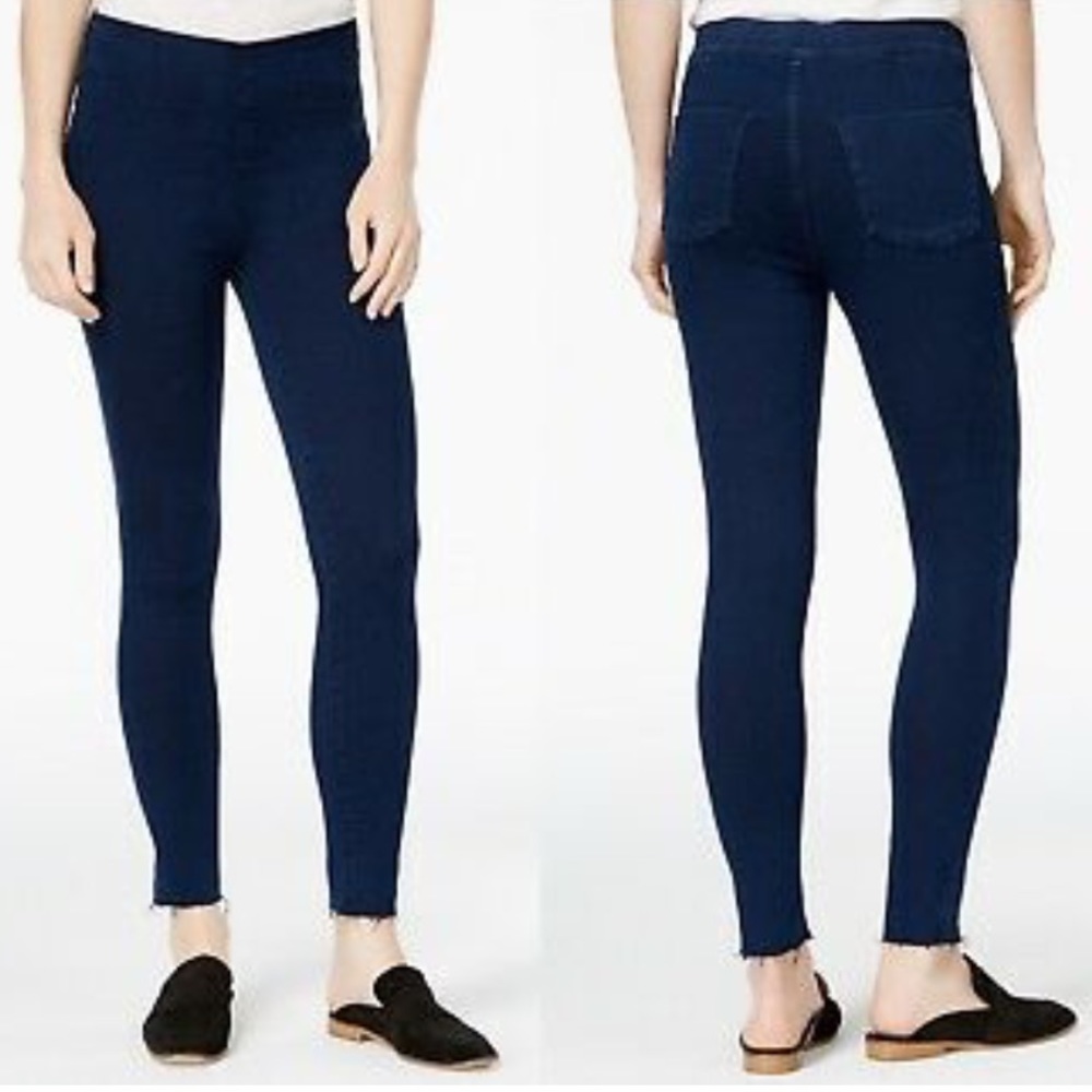 Free People Easy Goes It Dark Wash Denim Jegging
